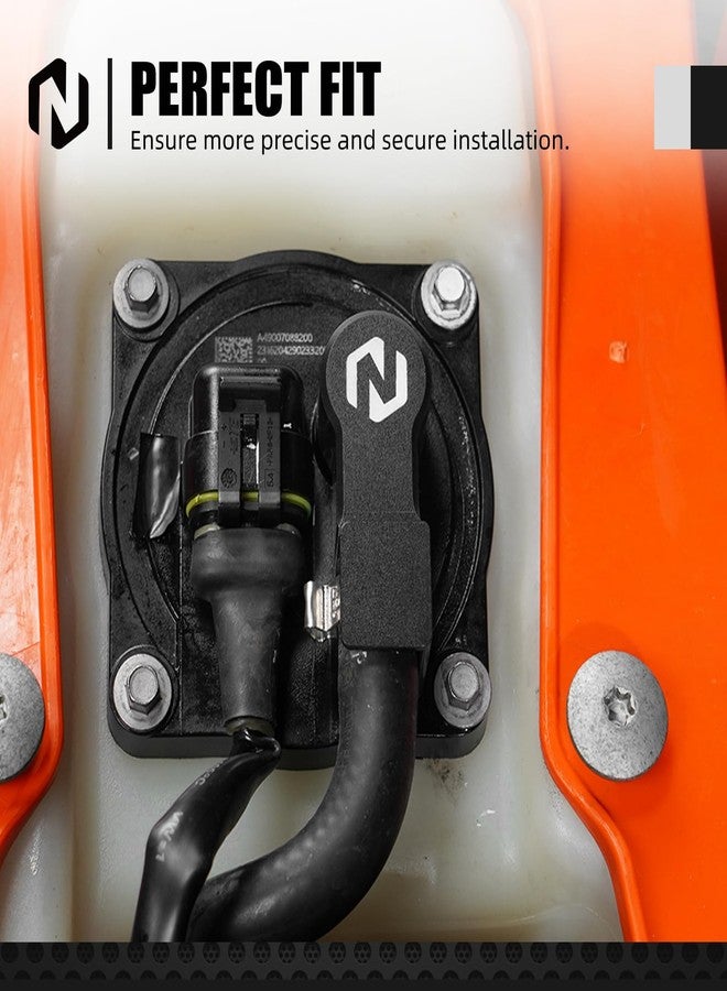 NICECNC Fuel Pump Protection Kit Compatible with KTM 125-450 XC/SX/XCF/SXF 2023-2025, 150-500 EXC/EXCF/XCW/XCF-W/XW-F 2024-2025, Black, See Fitment - Image 2